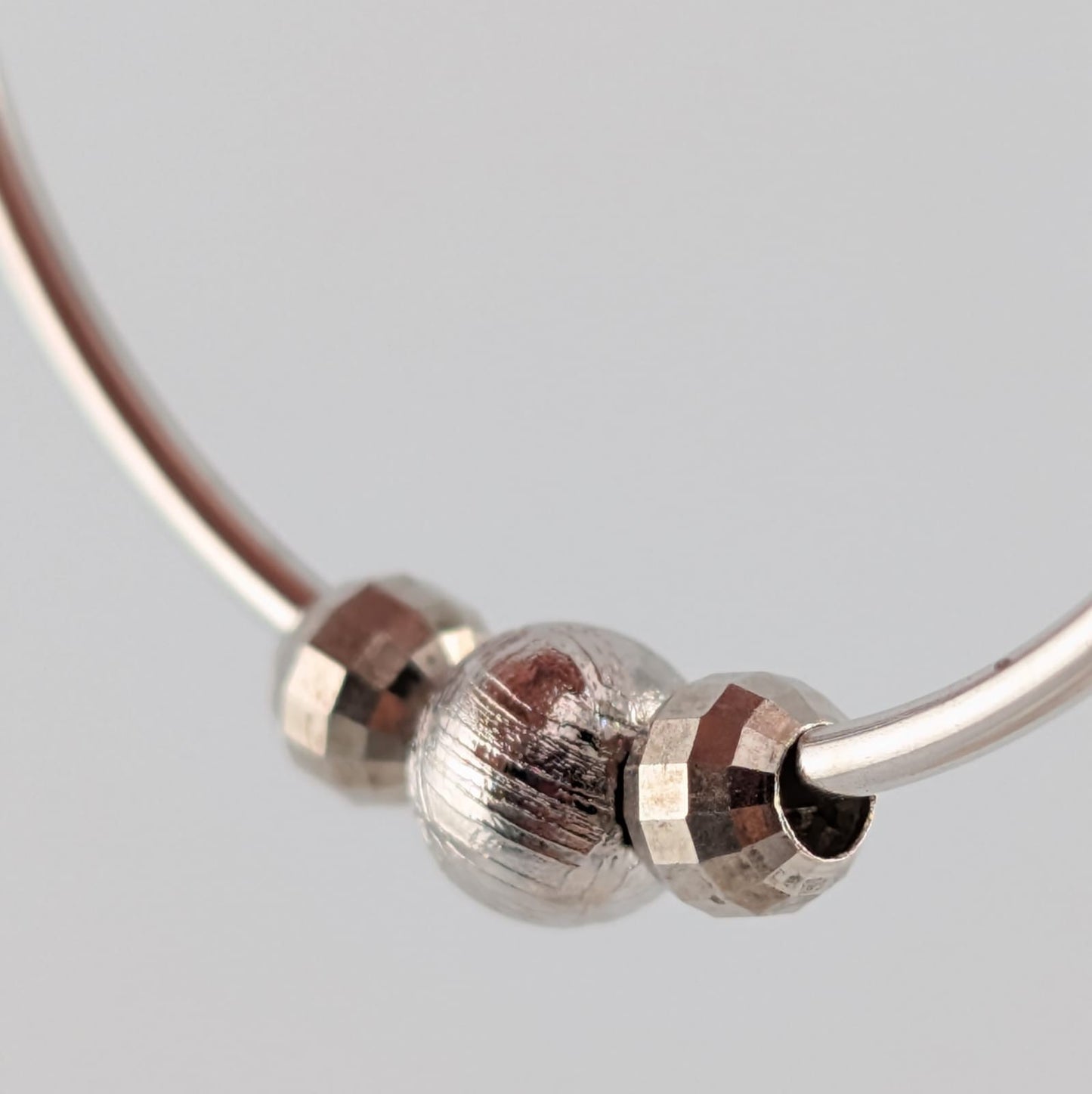 Aretes meteorito Muonionalusta (plata)