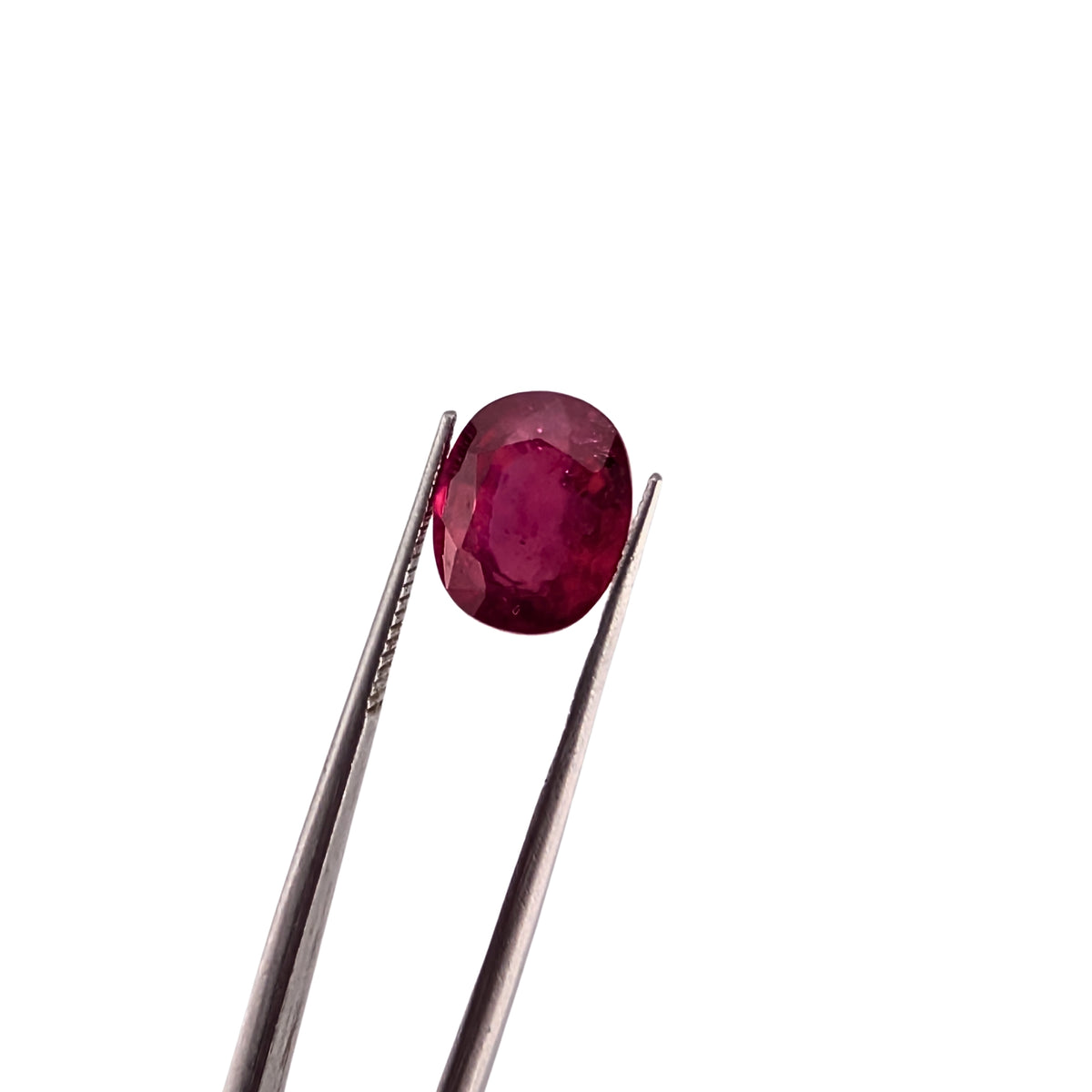 Rubí Facetado Redondo 10 x 8 mm