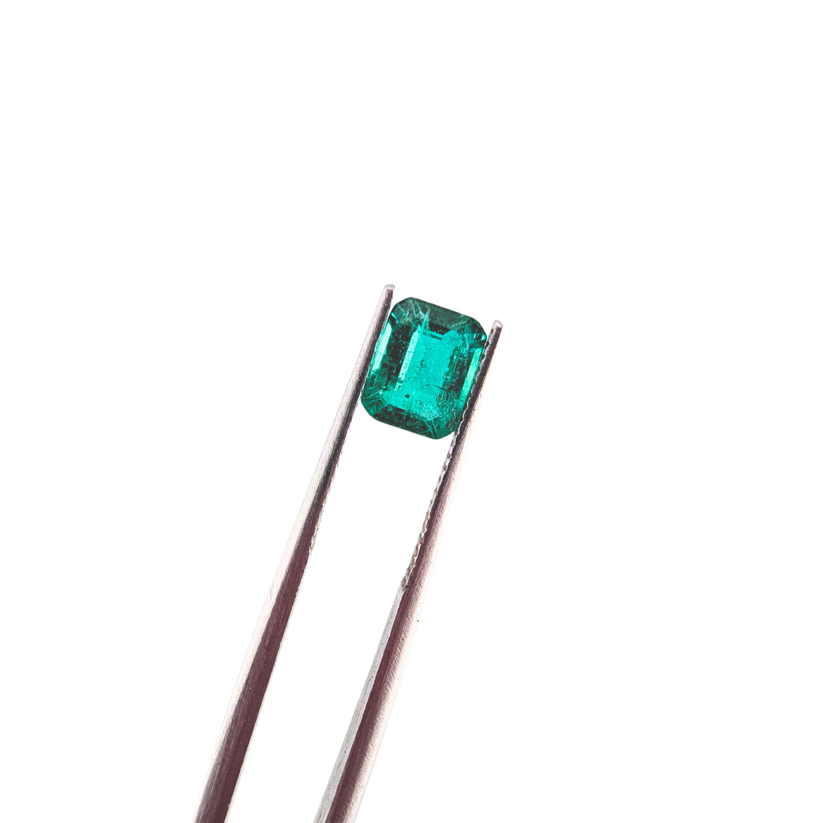 Esmeralda Facetado Rectangular 6 x 4.7 mm