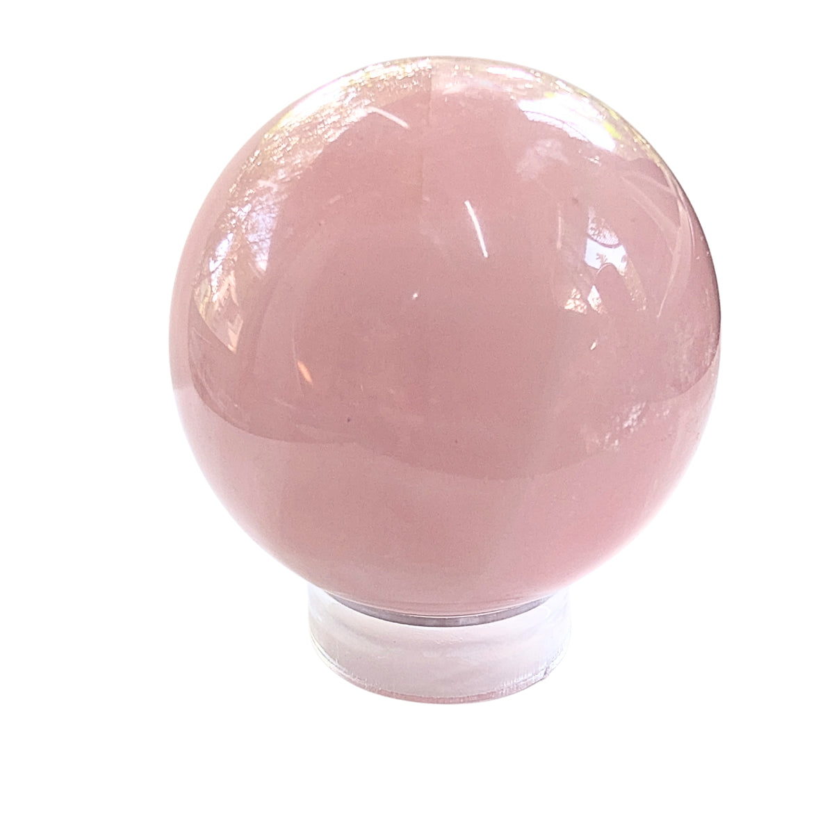 Esfera de Cuarzo rosado aprox. 5.5 cm