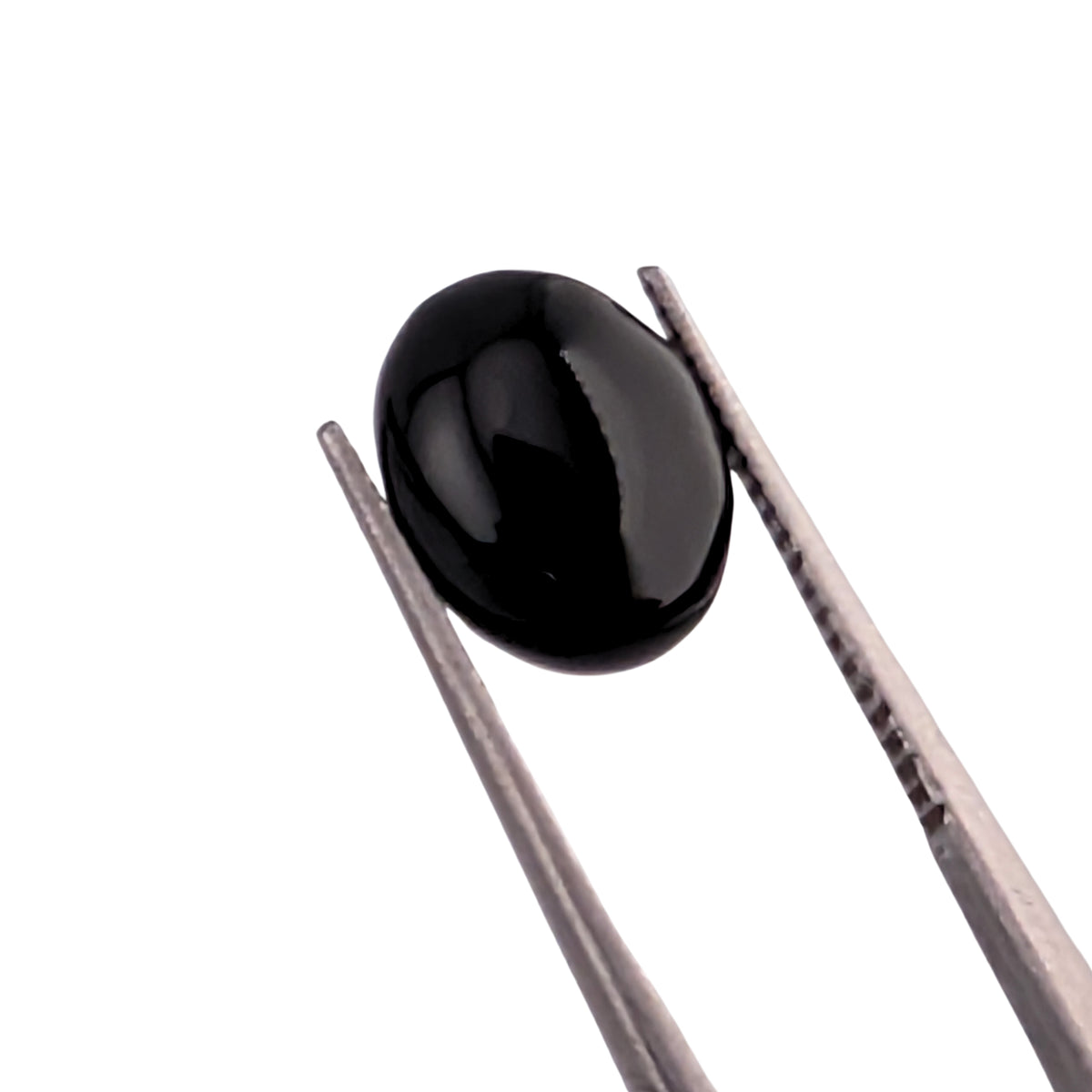 Ónix negro Cabuchón Ovalado 9 x 7 mm