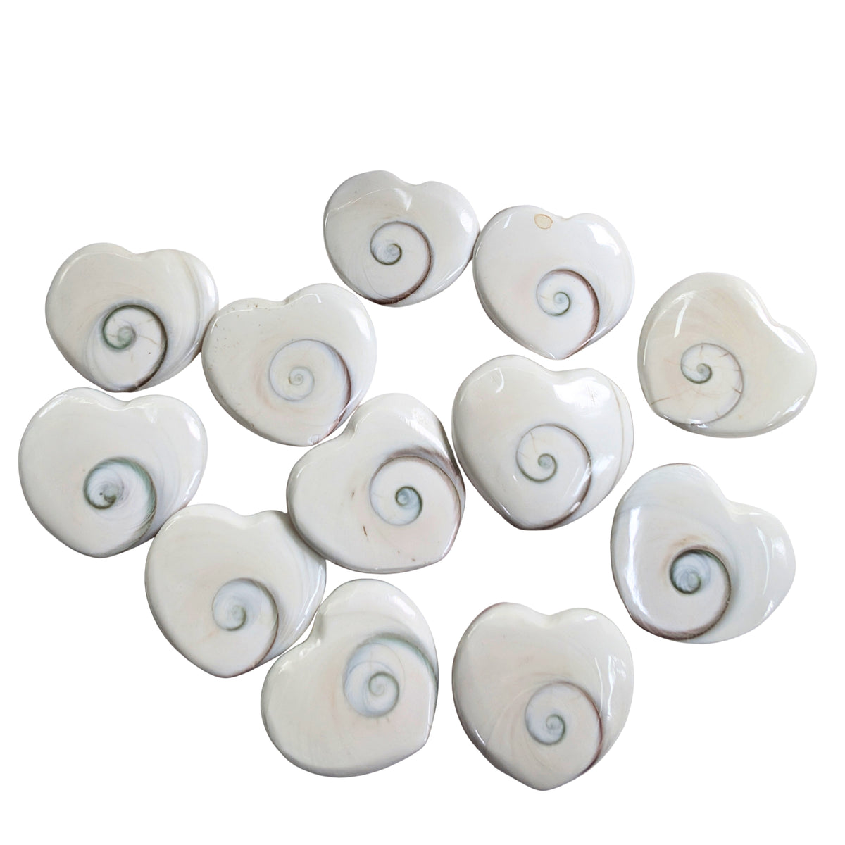 Corazon de Ojo de Shiva Aprox 3 cm