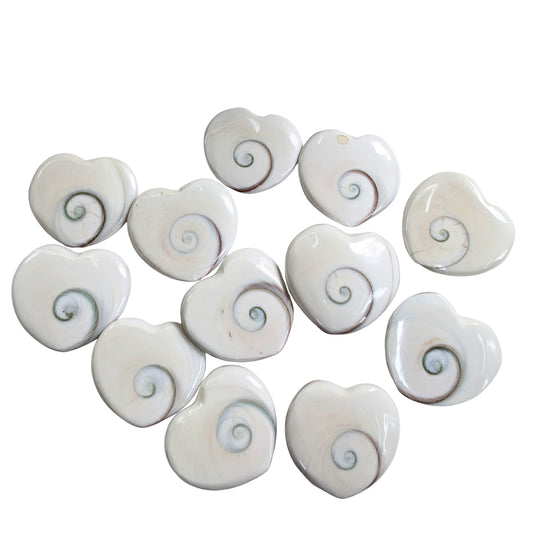 Corazon de Ojo de Shiva Aprox 3 cm