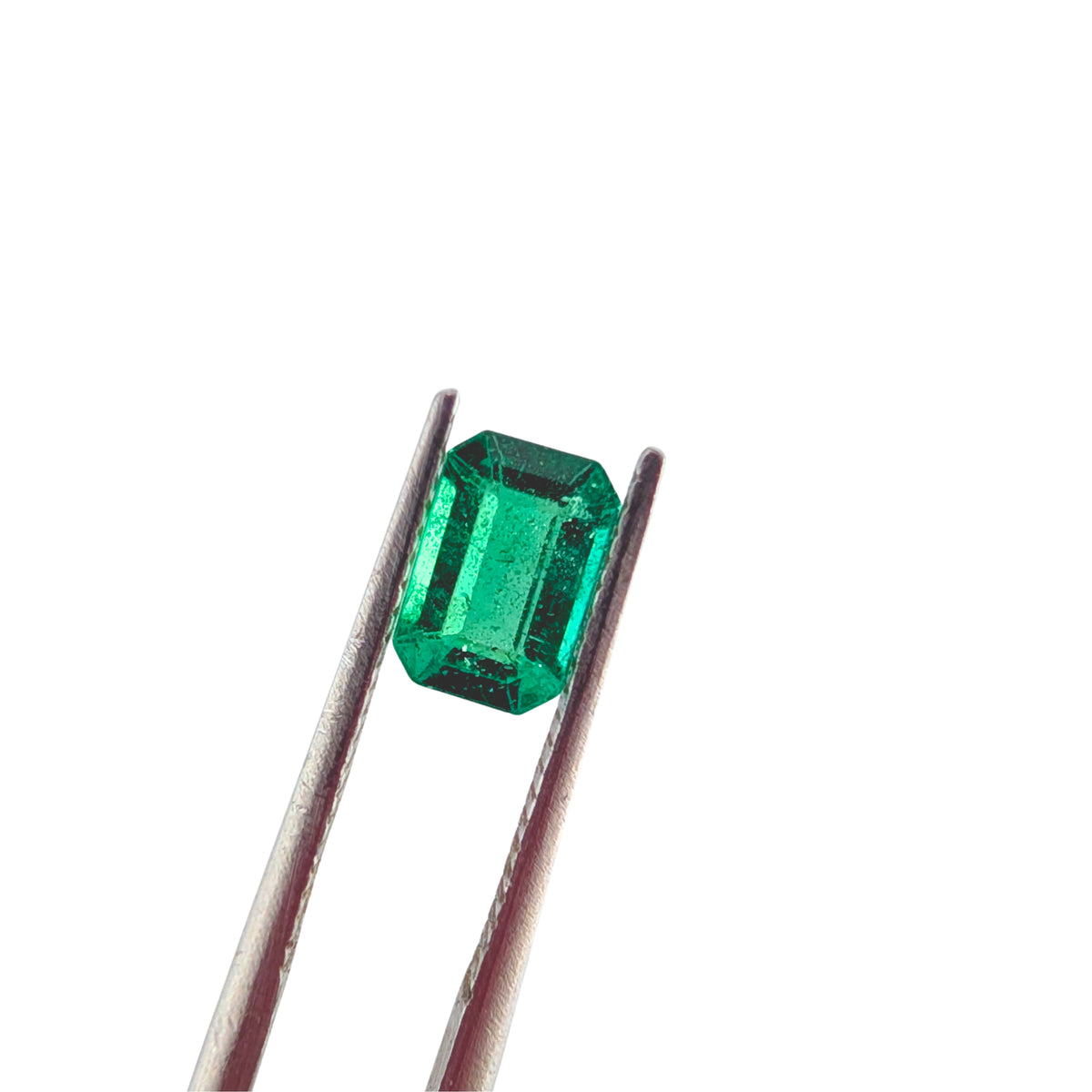 Esmeralda Facetado Rectangular 5.86 x 3.9 mm