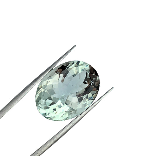 Prasiolita (Amatista Verde) Facetada Ovalada 20 x 15 mm