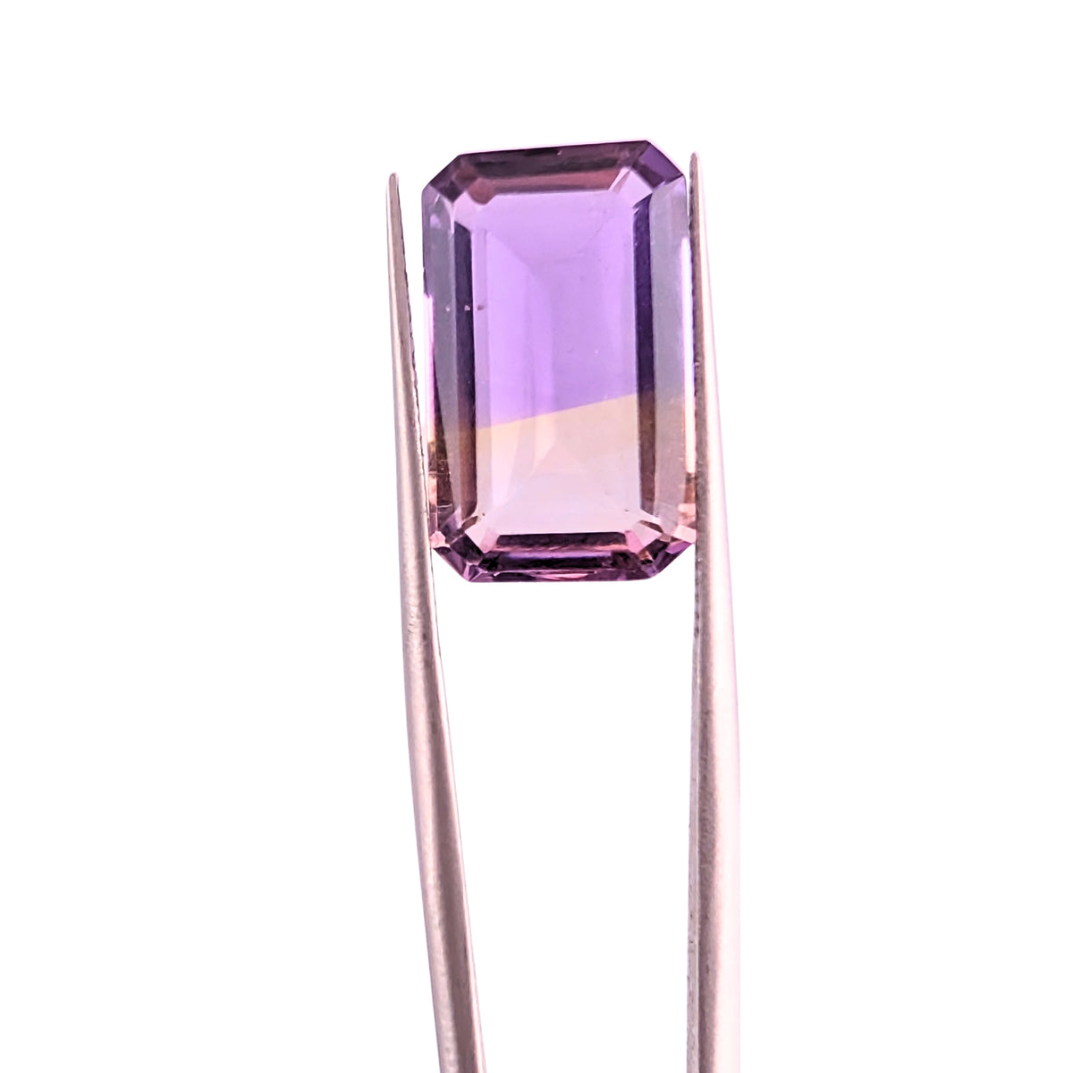 Ametrino Facetado Rectangular 17.48 x 10.54 mm