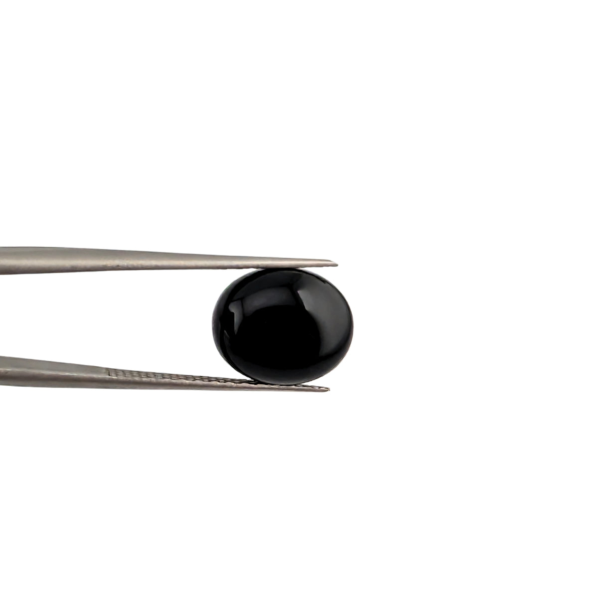 Ónix Negro Cabuchón Ovalado 12 x 10 mm