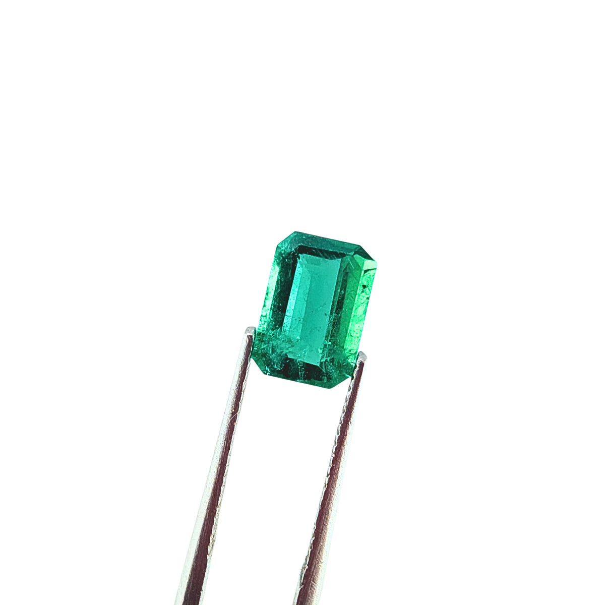 Esmeralda Facetado Rectangular 6.4 x 5.12 mm