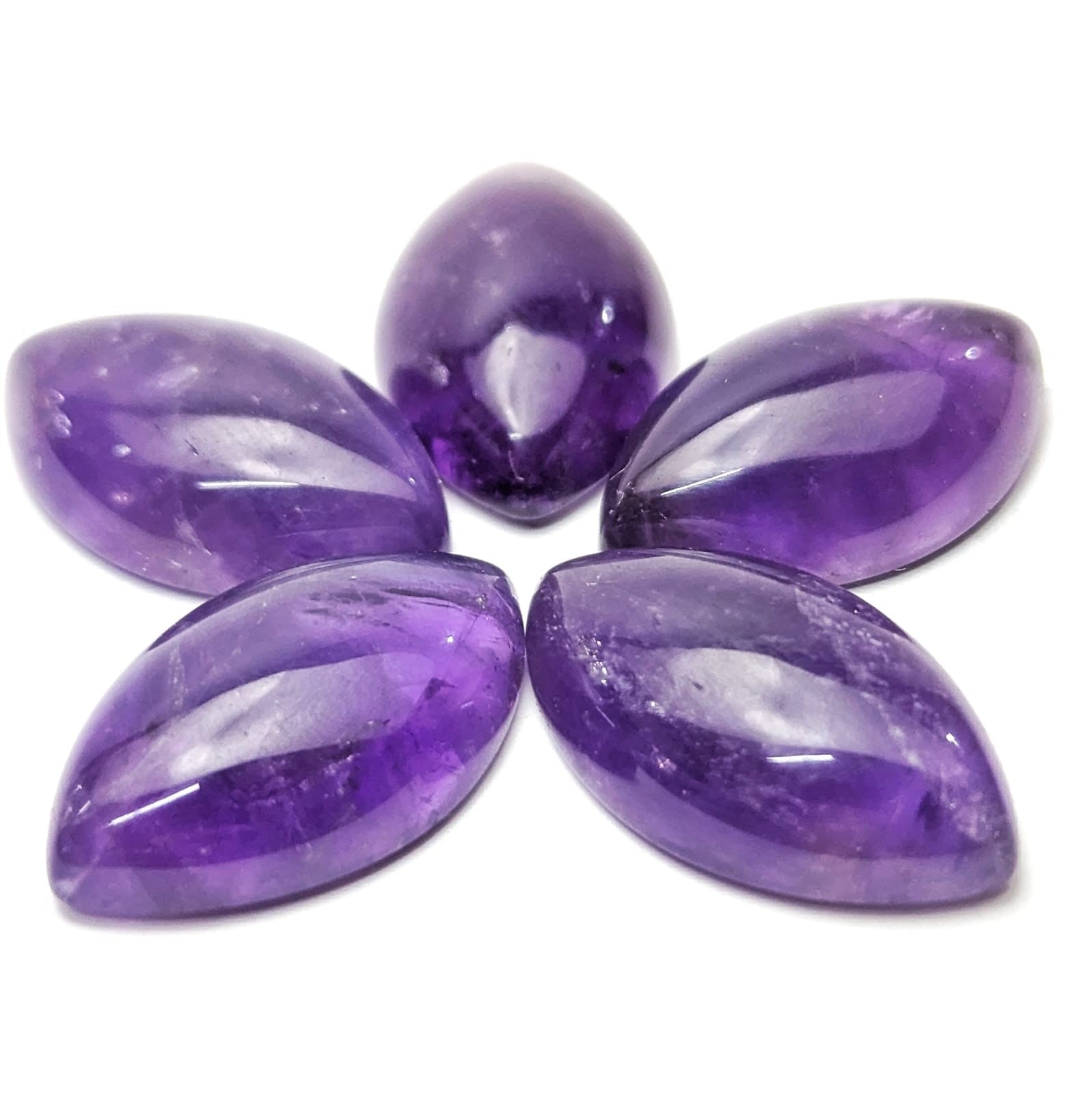 Amatista Cabuchon Marqueza 20 mm x 12 mm