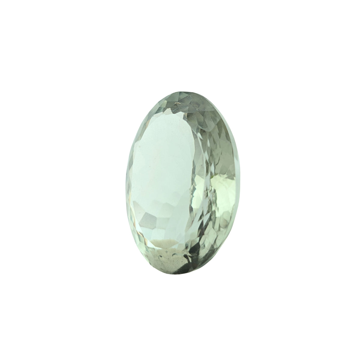 Prasiolita (Amatista Verde) Facetada Ovalada 21 x 15.8 mm