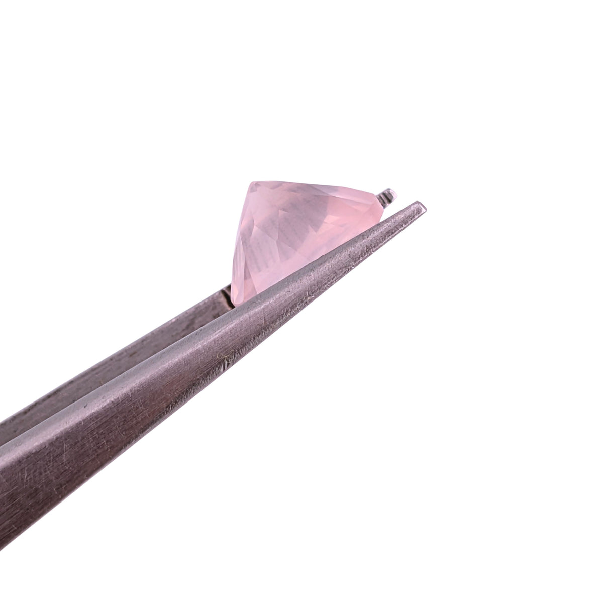 Cuarzo Rosa Facetado Redondo 11 mm