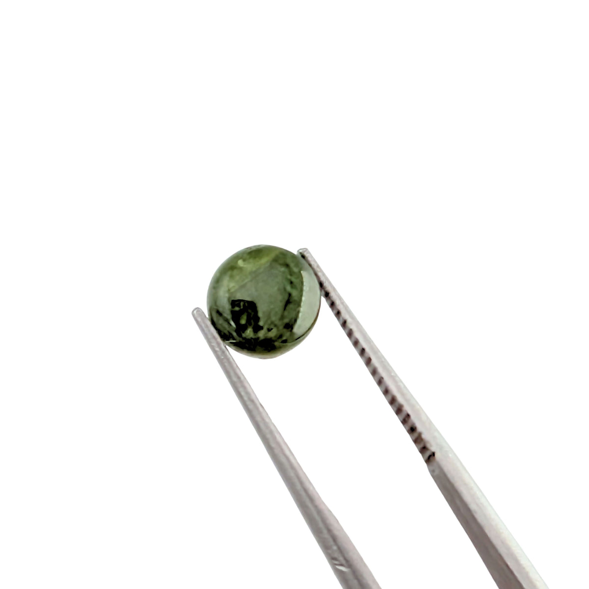 Dióspsido Verde Cabuchón Redondo 5mm