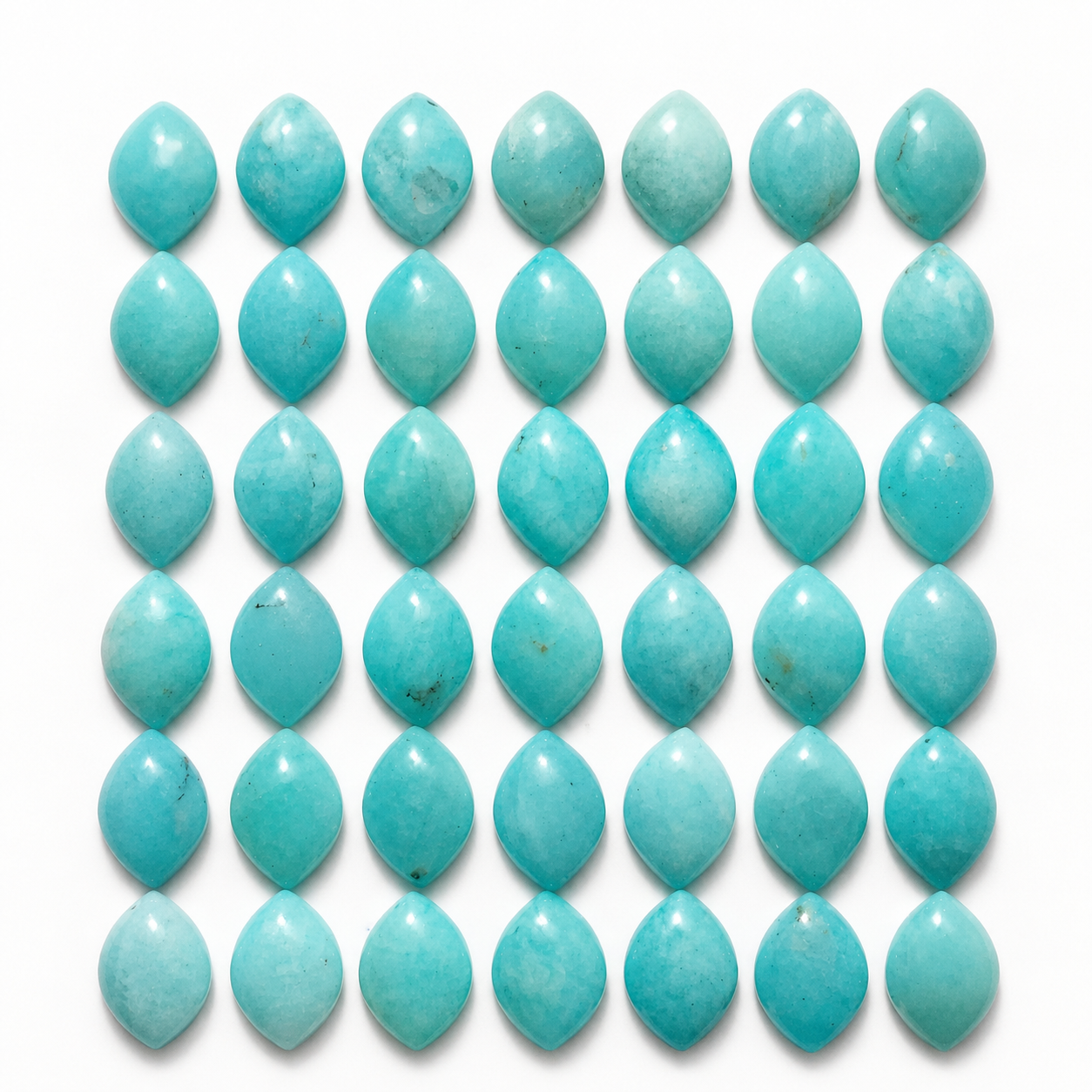 Amazonita 8x10 mm