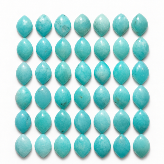 Amazonita 8x10 mm