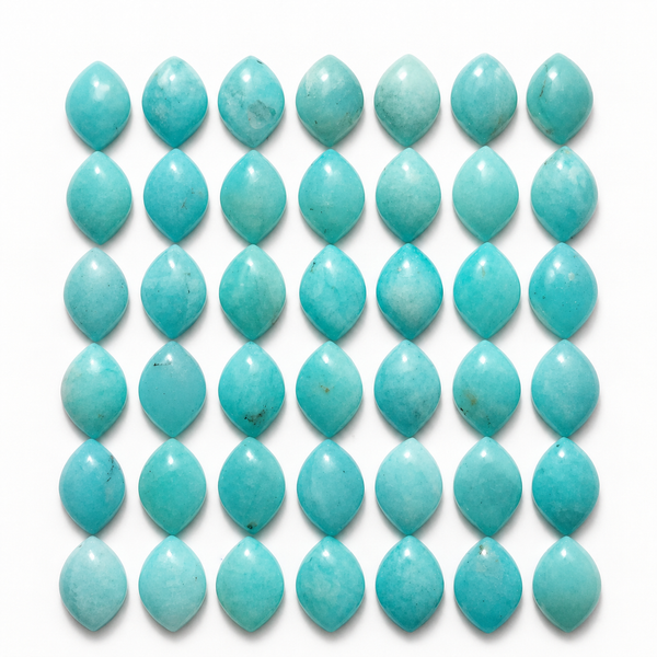 Amazonita 8x10 mm