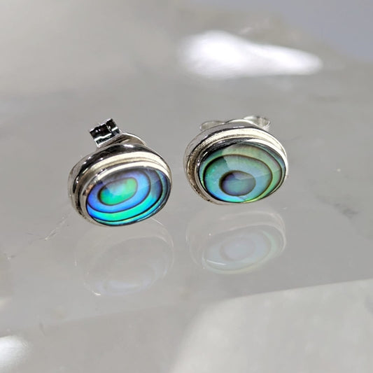 Aretes Concha Paua