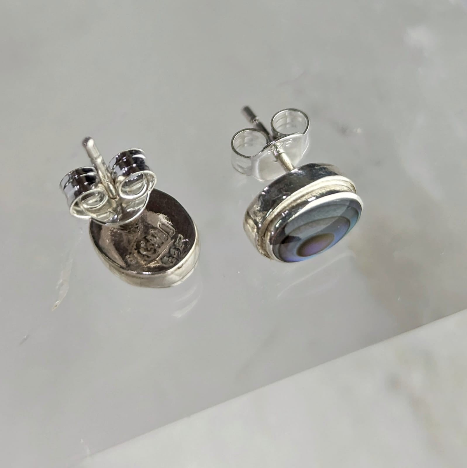 Aretes Concha Paua