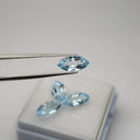 Topacio Sky Blue Facetado Marqueza 10 mm x 5 mm