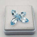 Topacio Sky Blue Facetado Marqueza 10 mm x 5 mm