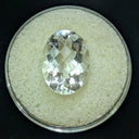 Cuarzo Blanco Facetado Ovalado 18 x 13 mm