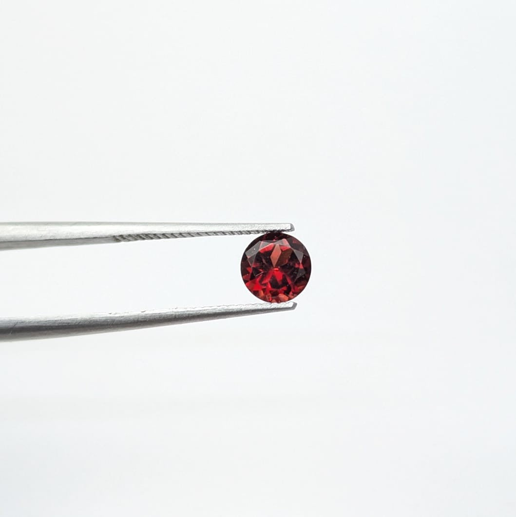 Granate Facetado Redondo 5 mm