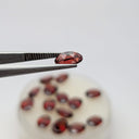 Granate Facetado Ovalado 5 mm x 7 mm
