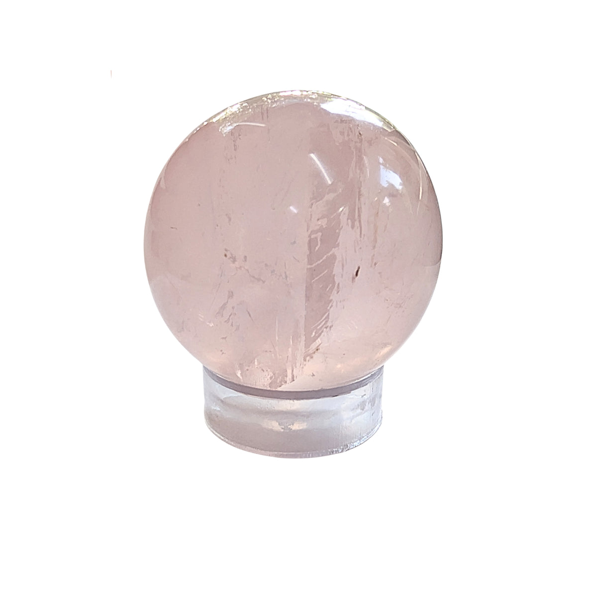 Esfera de Cuarzo rosado aprox. 4.8 cm