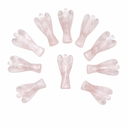 Ángel de Cuarzo Rosa Pulida Angel 5 cm
