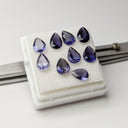 Iolita Facetado Gota 5 mm x 7 mm