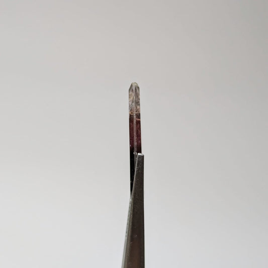 Turmalina Liddicoatita Rodajas Gota 18.27 mm x 12.1 mm