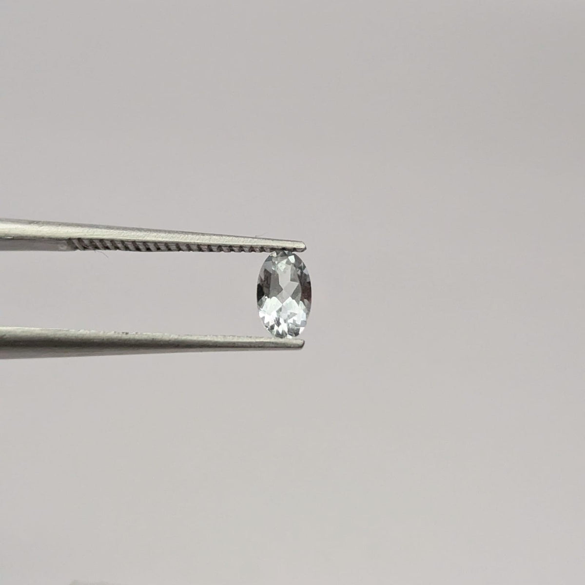 Aguamarina Facetado Ovalado 3 mm x 5 mm