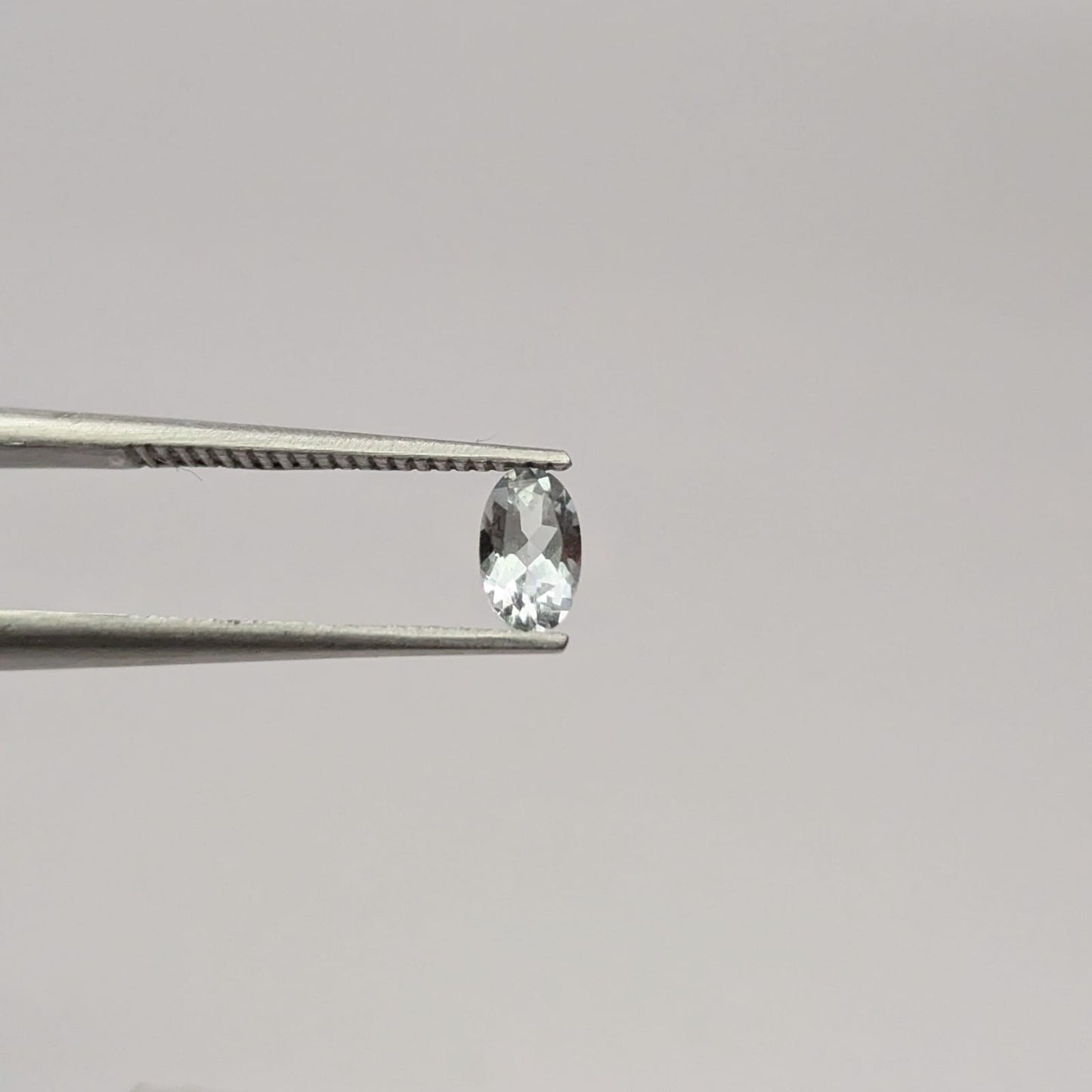 Aguamarina Facetado Ovalado 3 mm x 5 mm