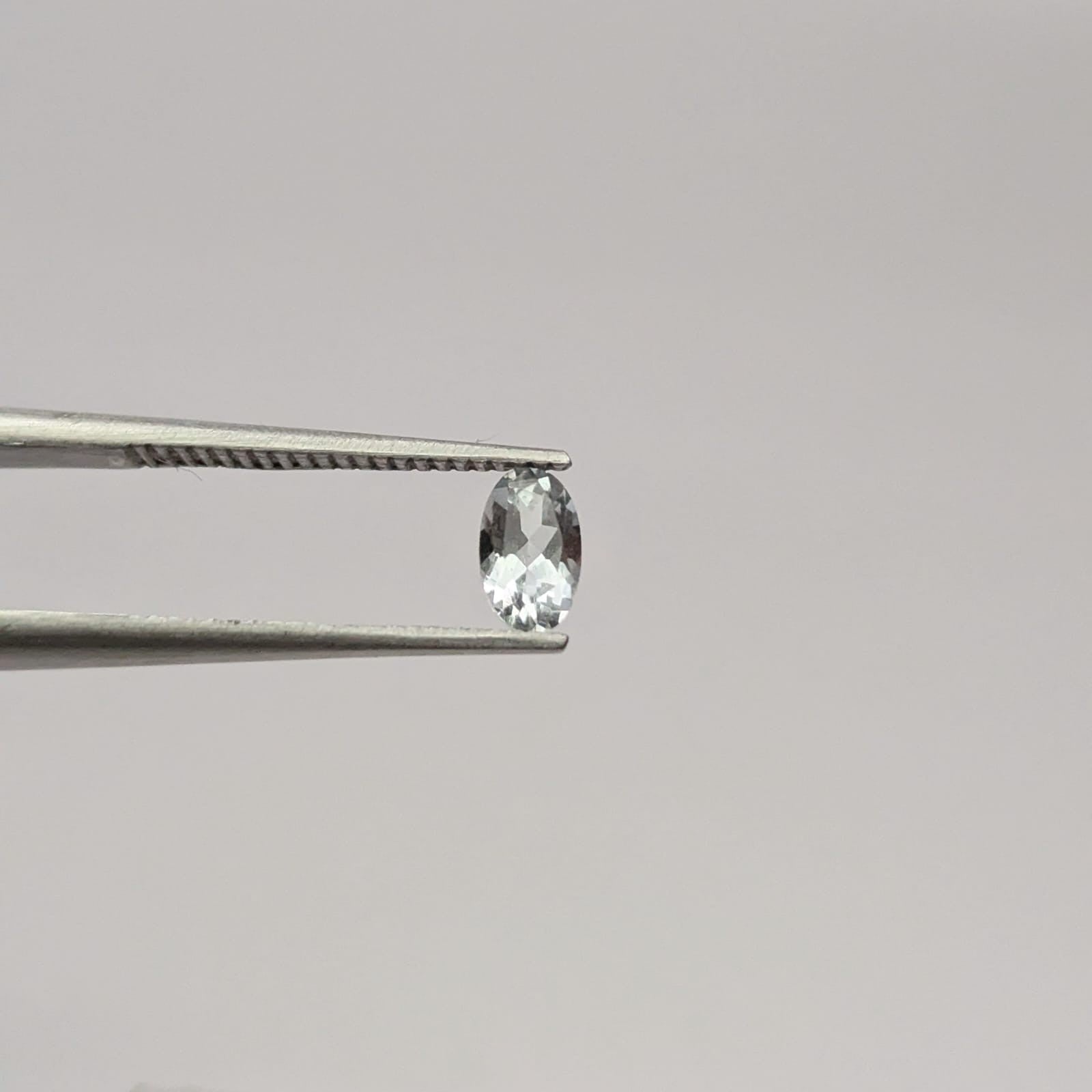 Aguamarina Facetado Ovalado 3 mm x 5 mm