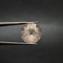 Cuarzo Rosa Facetado Redondo 13 mm