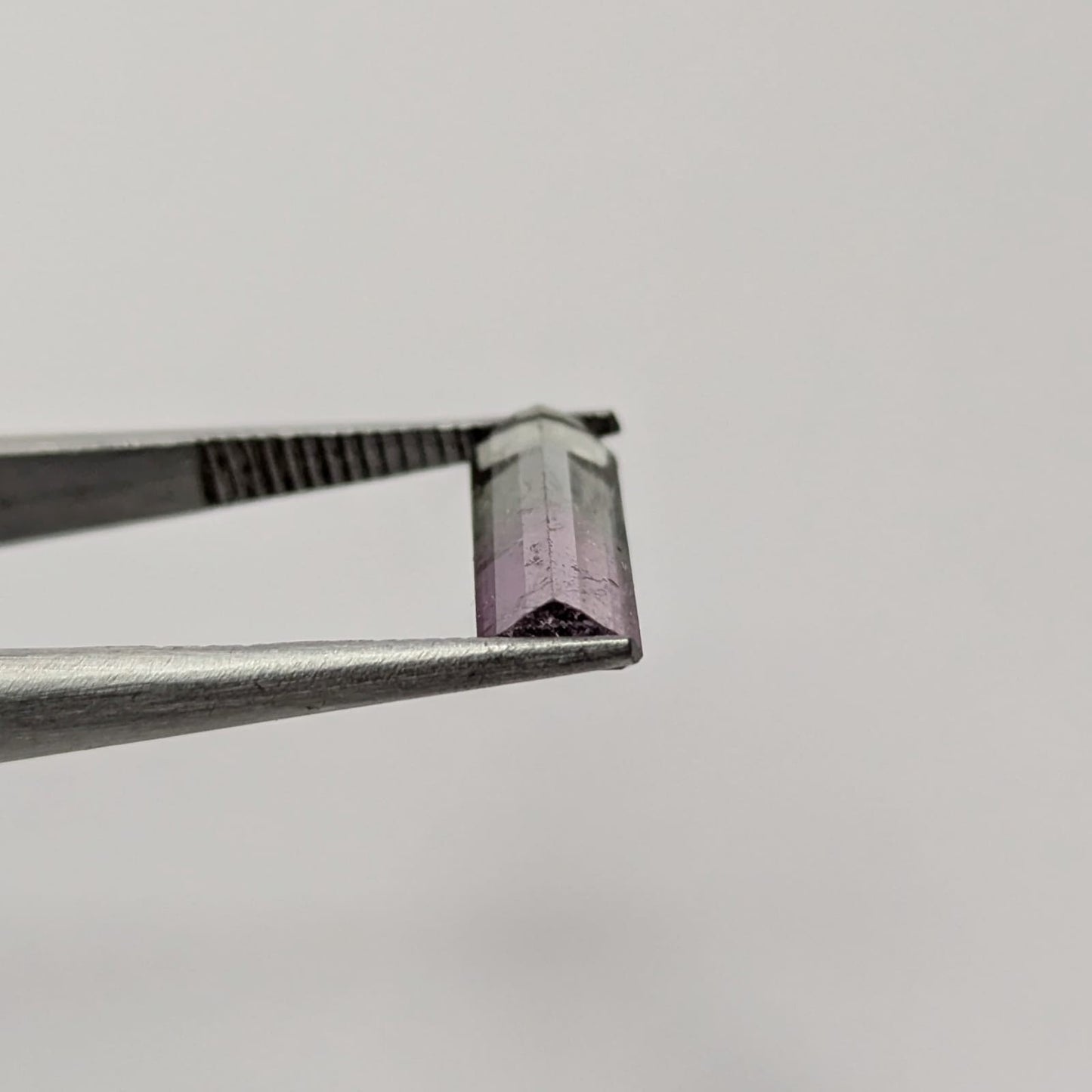 Turmalina Sandía Facetado Rectangular 4.6 mm x 11.6 mm
