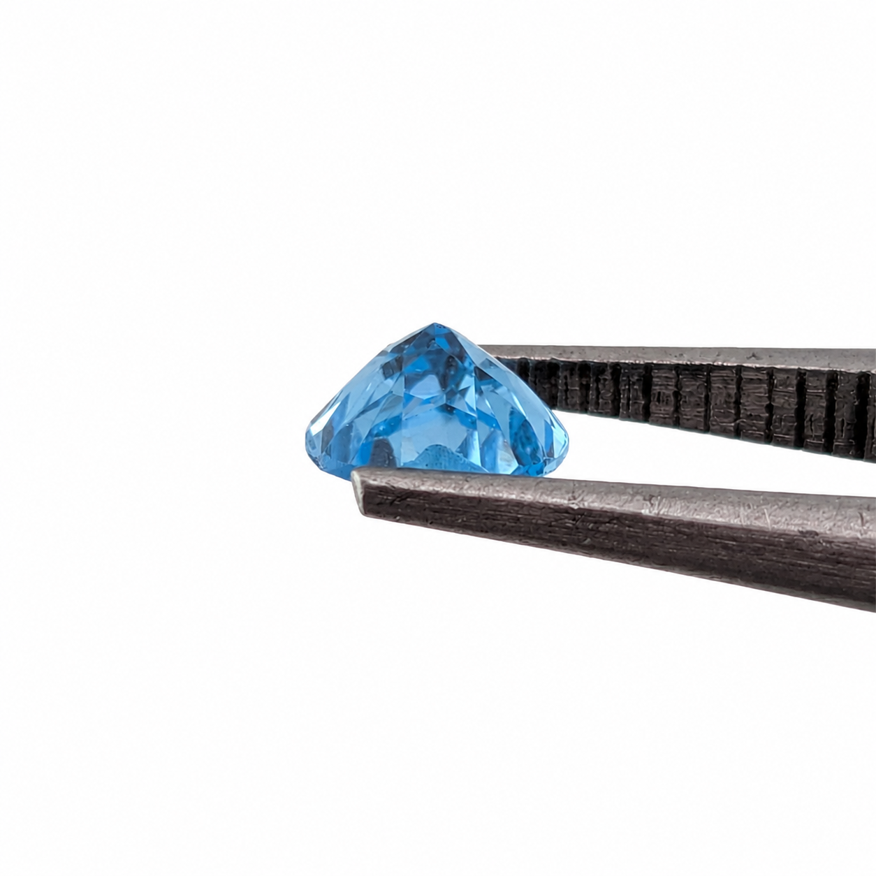 Topacio Swiss Blue 5 mm Corazón