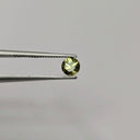Zafiro Verde Facetado Redondo 4 mm