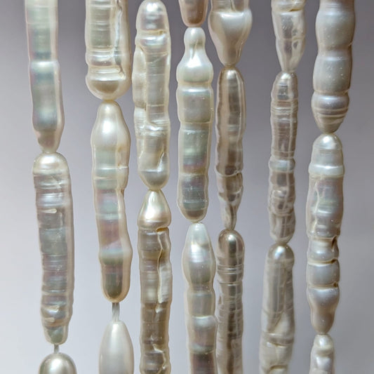 Tira de Perlas Biwa 39 cm