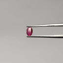 Espinela Roja Facetado Ovalado 4.5 mm x 3 mm