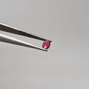 Espinela Roja Facetado Ovalado 4.5 mm x 3 mm