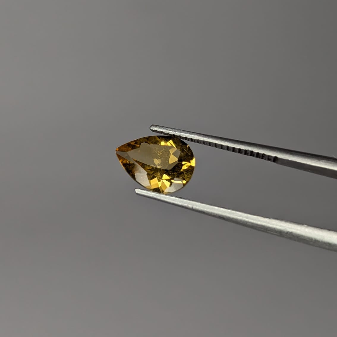 Citrino Gota 8 x 6 mm