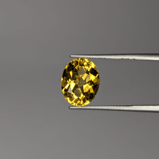 Citrino Facetado Ovalado 10 x 8 mm