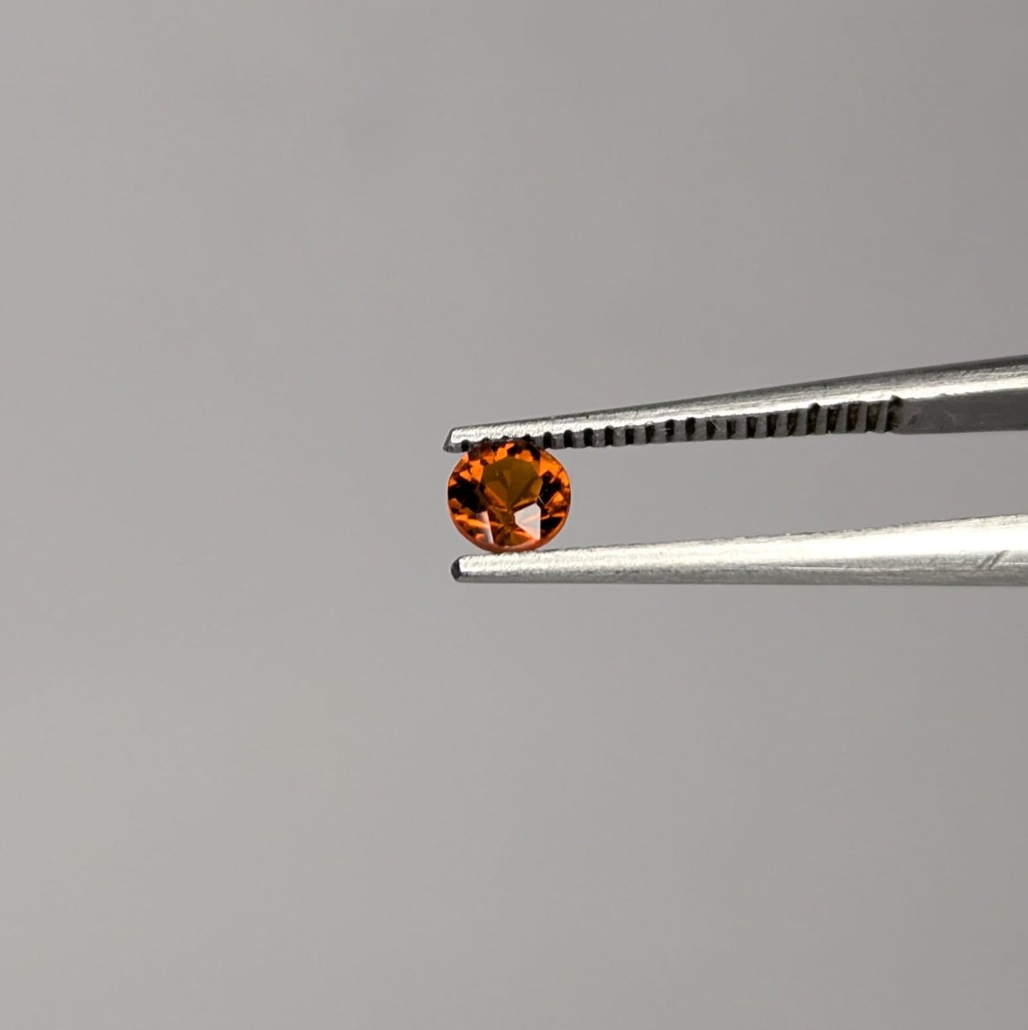 Citrino Madeira Facetado Redondo 3.5 mm