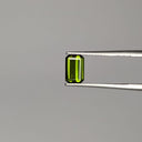 Turmalina Verde Facetado Rectangular 4 x 6 mm