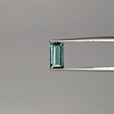 Turmalina Indicolita Facetado Rectangular 8 mm x 4 mm