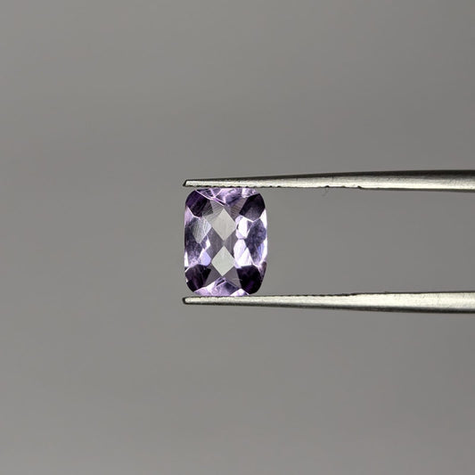 Amatista Lavanda Facetado Rectángular 6 mm x 8 mm