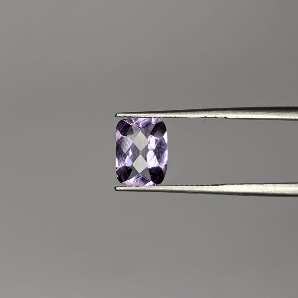 Amatista Lavanda Facetado Rectángular 6 mm x 8 mm