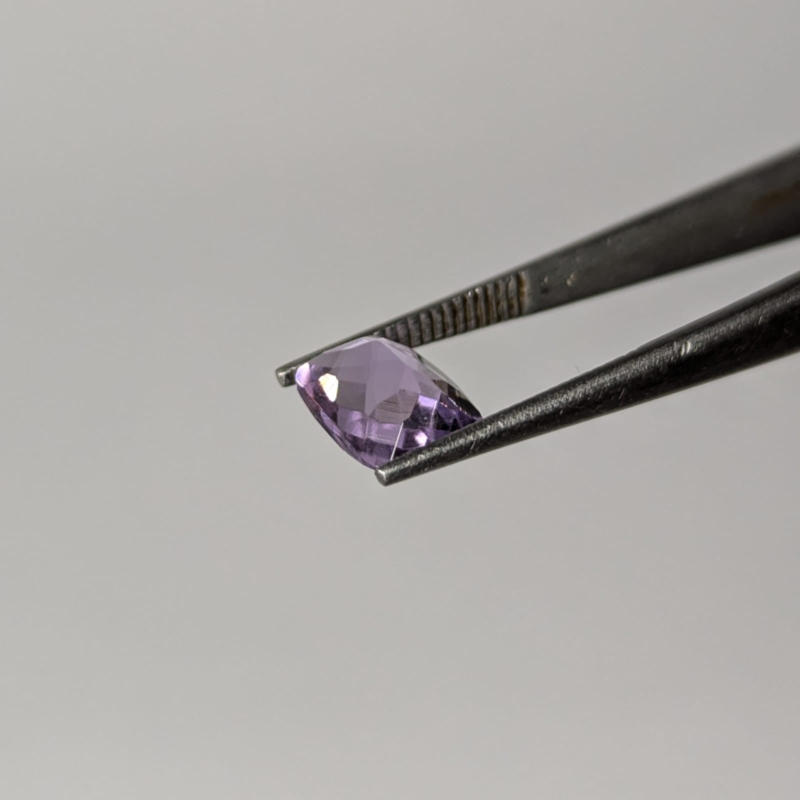 Amatista Lavanda Facetado Rectángular 6 mm x 8 mm