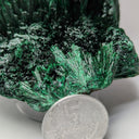 Malaquita Verde Fibrosa En bruto Natural 7 cm