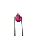 Rubí Facetado Gota 7 x 5 mm